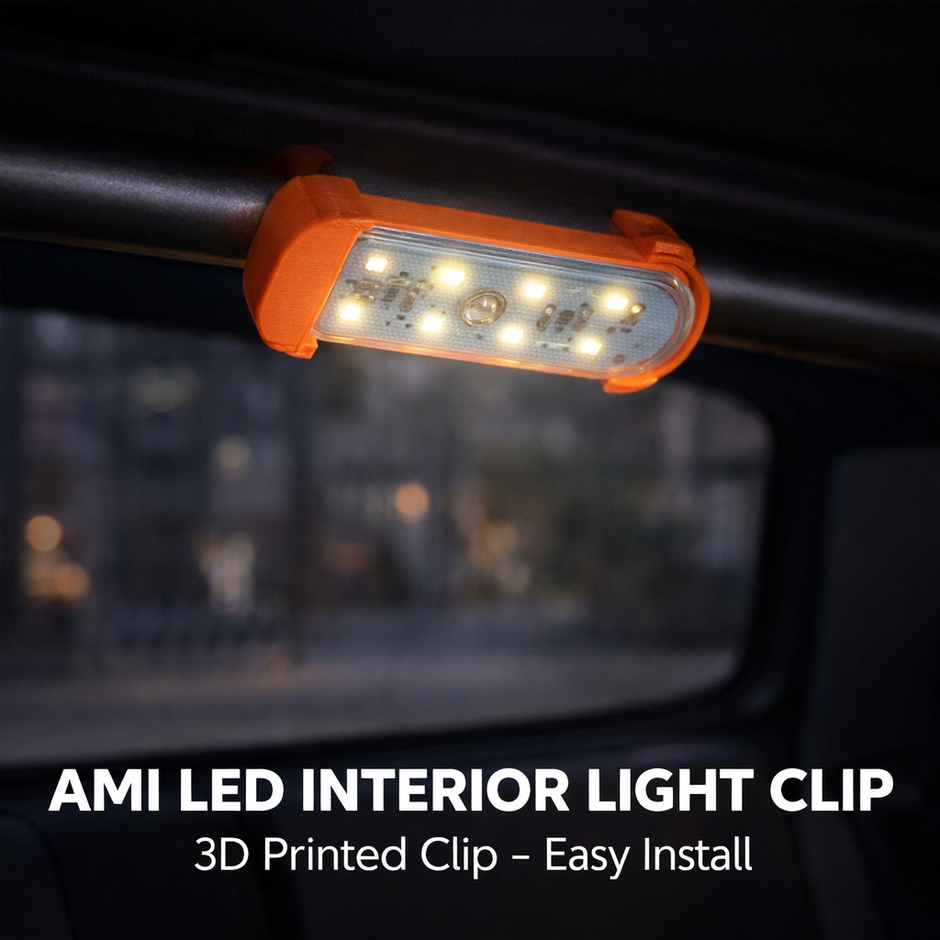 Luce LED Interna Citroën Ami con Supporto a Clip – Plug & Play