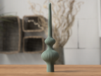 Puntale per Albero di Natale Design a Nervature