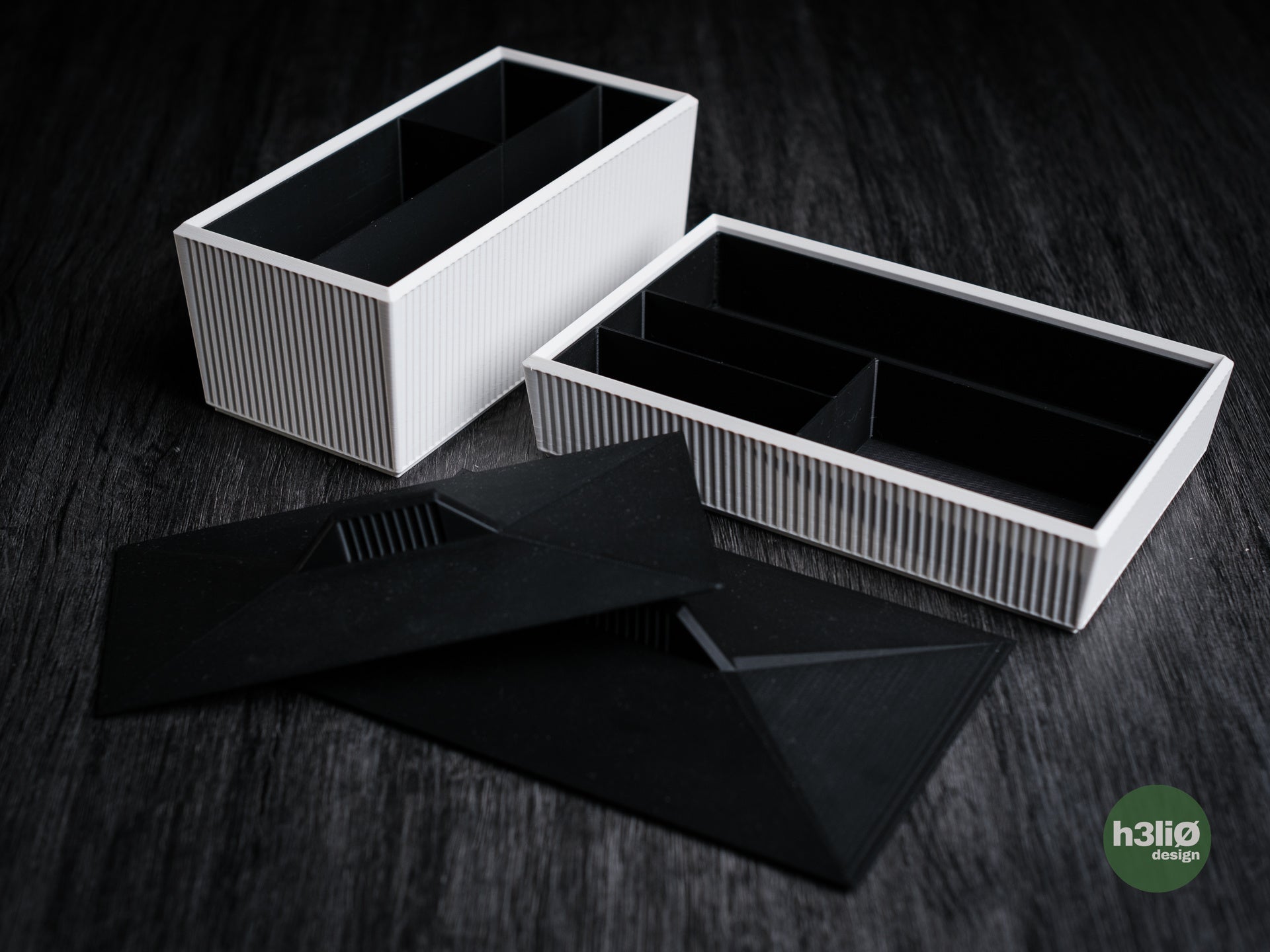 Modern Minimalist Stackable Boxes – Set 2 pezzi