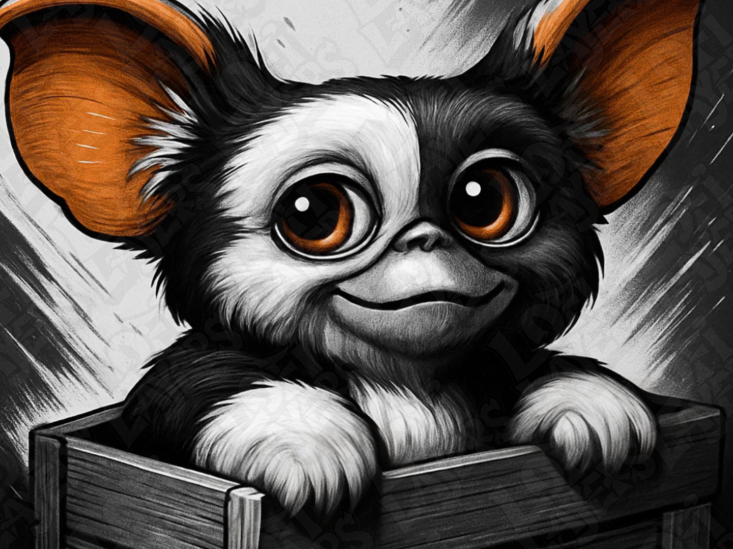 Quadro 3D Gizmo (Gremlins)- Stampa 3D alta definizione