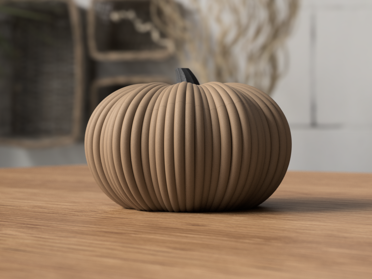 Ciotola Zucca di Halloween con Coperchio – Stampa 3D