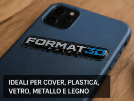 Adesivi UV DTF Personalizzati con Logo | Effetto 3D e Alta Resistenza