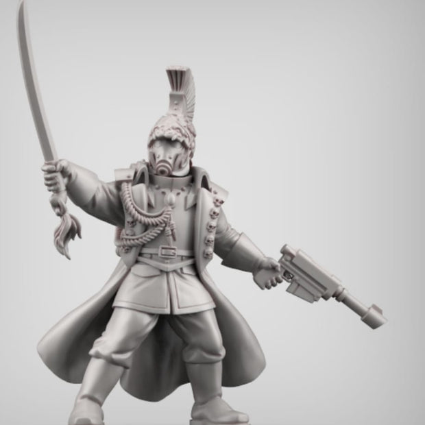 Miniatura Soldato Sci-Fi in Resina Conan - Wargame 32mm Stampa 3D