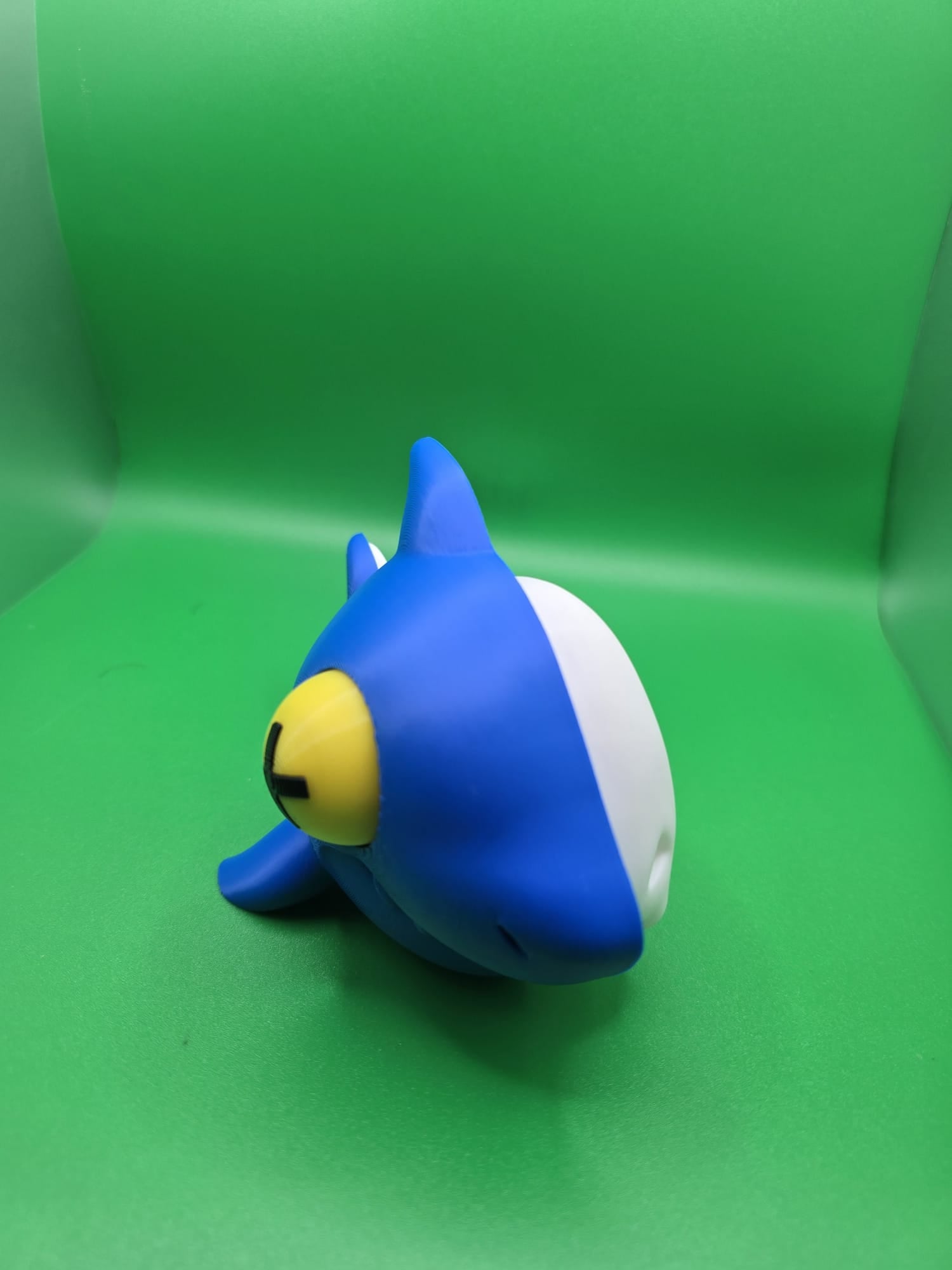 🐟 Sharky Skull – Miniatura 3D Decorativa