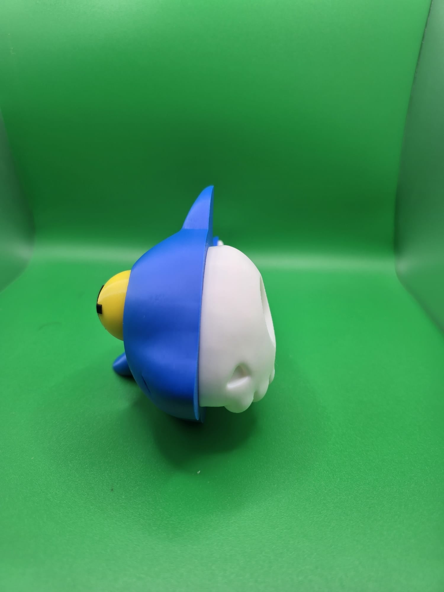 🐟 Sharky Skull – Miniatura 3D Decorativa