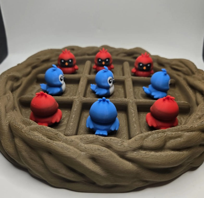 Gioco da Tavolo "Nido Tris" – Stampato in 3D