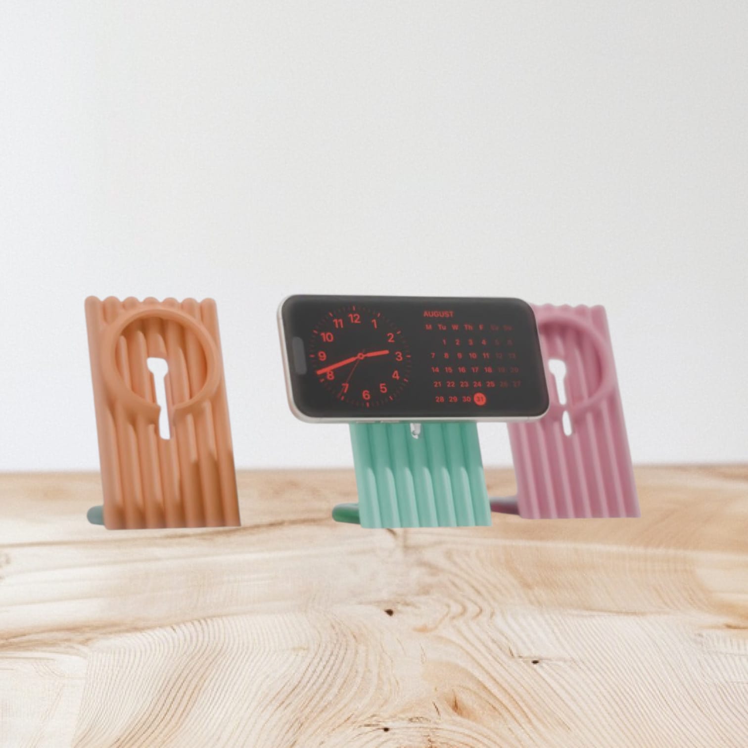 Supporto Smartphone in Stile Moderno – Disponibile in Verde