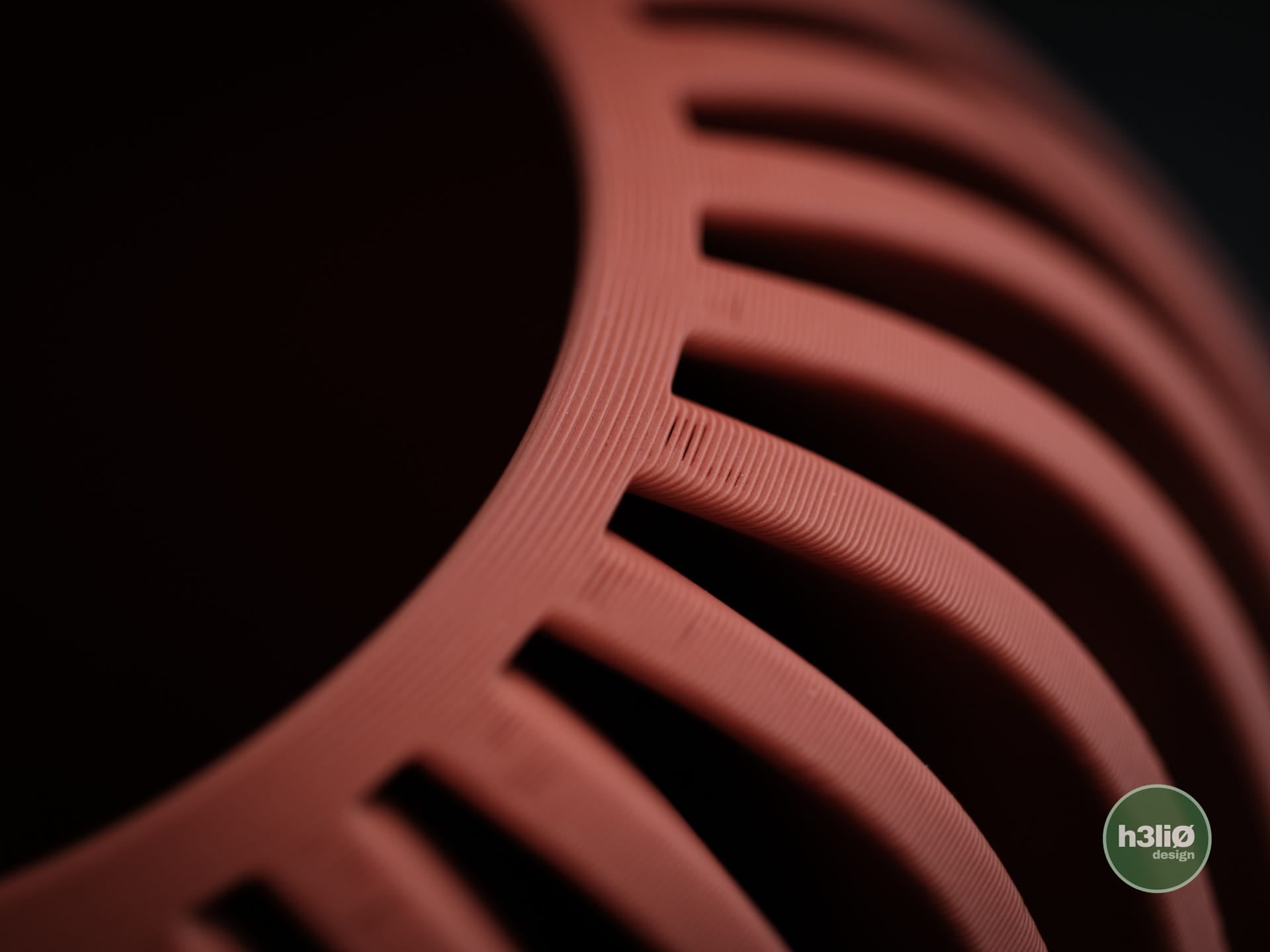 Vaso moderno “Surge Planter” in stampa 3D – Design esclusivo h3lio