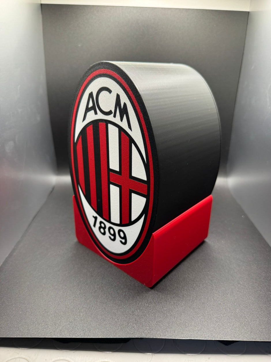 Salvadanaio stemma AC Milan