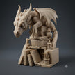 Dragon Book Nook – Inserto Fermalibri Fantasy con Drago, Realizzato in Stampa 3D