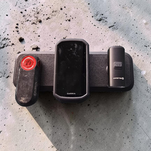 Supporto da Parete per Accessori Bici – Organizer Garmin, Luci e Dispositivi