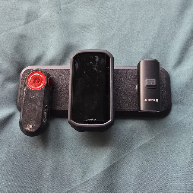 Supporto da Parete per Accessori Bici – Organizer Garmin, Luci e Dispositivi