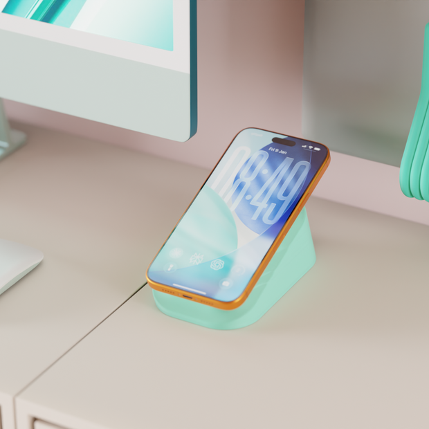 Supporto da scrivania magnetico per smartphone – Design moderno