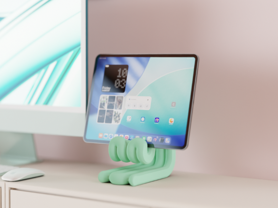 Supporto Tablet e iPad Design Ergonomico – Stand da Scrivania Moderno