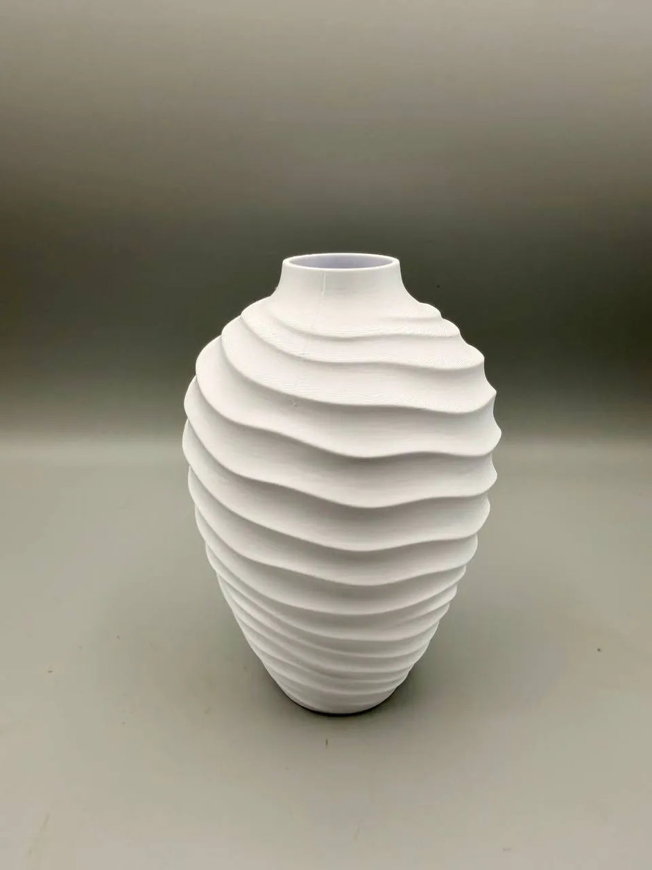 Waves – Vaso scultoreo dal design moderno e organico