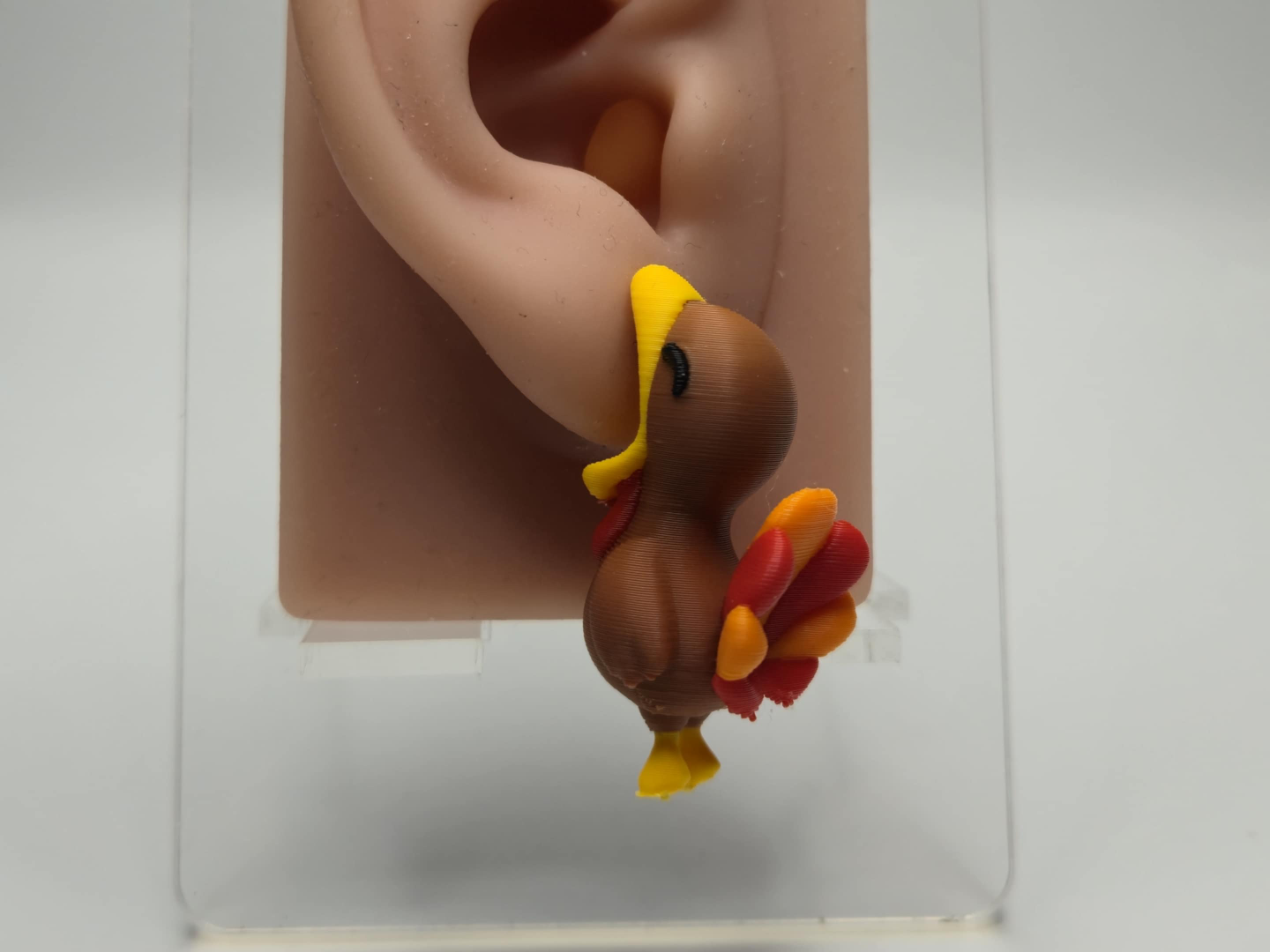 Orecchini uccellino divertente