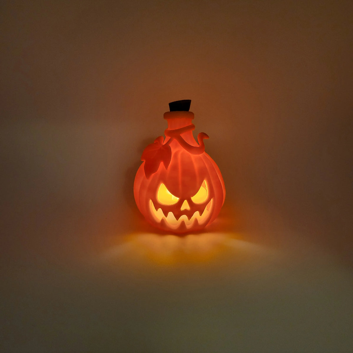 Lanterna di Zucca Halloween Jack-o'-Lantern – Decorazione Luminosa 3D