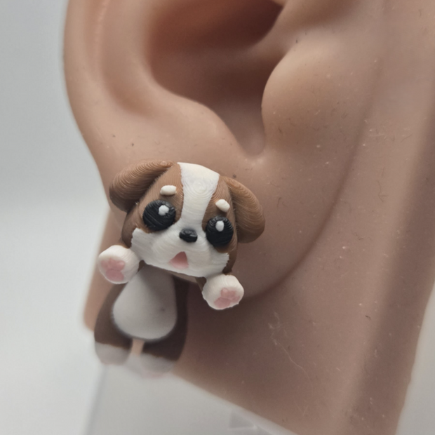 Orecchini cagniolino bulldog