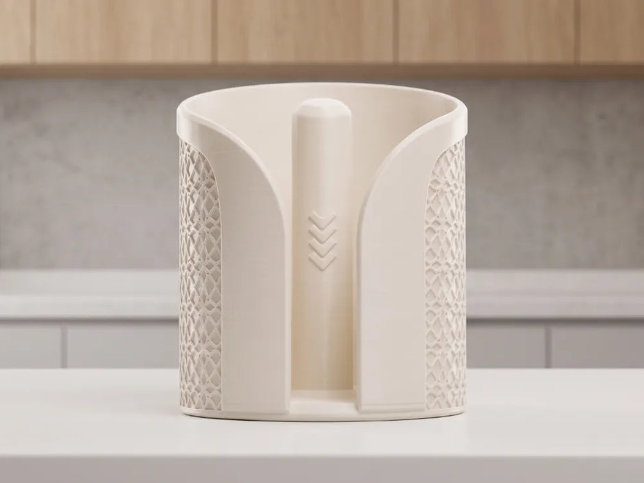Porta Rotolo di Carta da Cucina Kumiko Minimalista – Design Japandi e Scandinavo