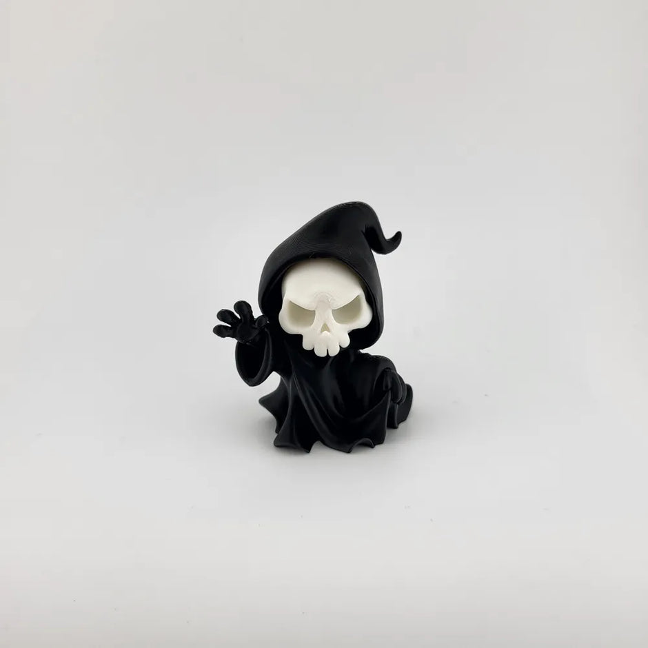 Statuetta Halloween – Teschio Spettrale del Tristo Mietitore