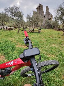 Supporto Garmin per Canyon Lux | Spacer Mount Integrato Serie Sterzo | Supporto Ciclocomputer MTB XC