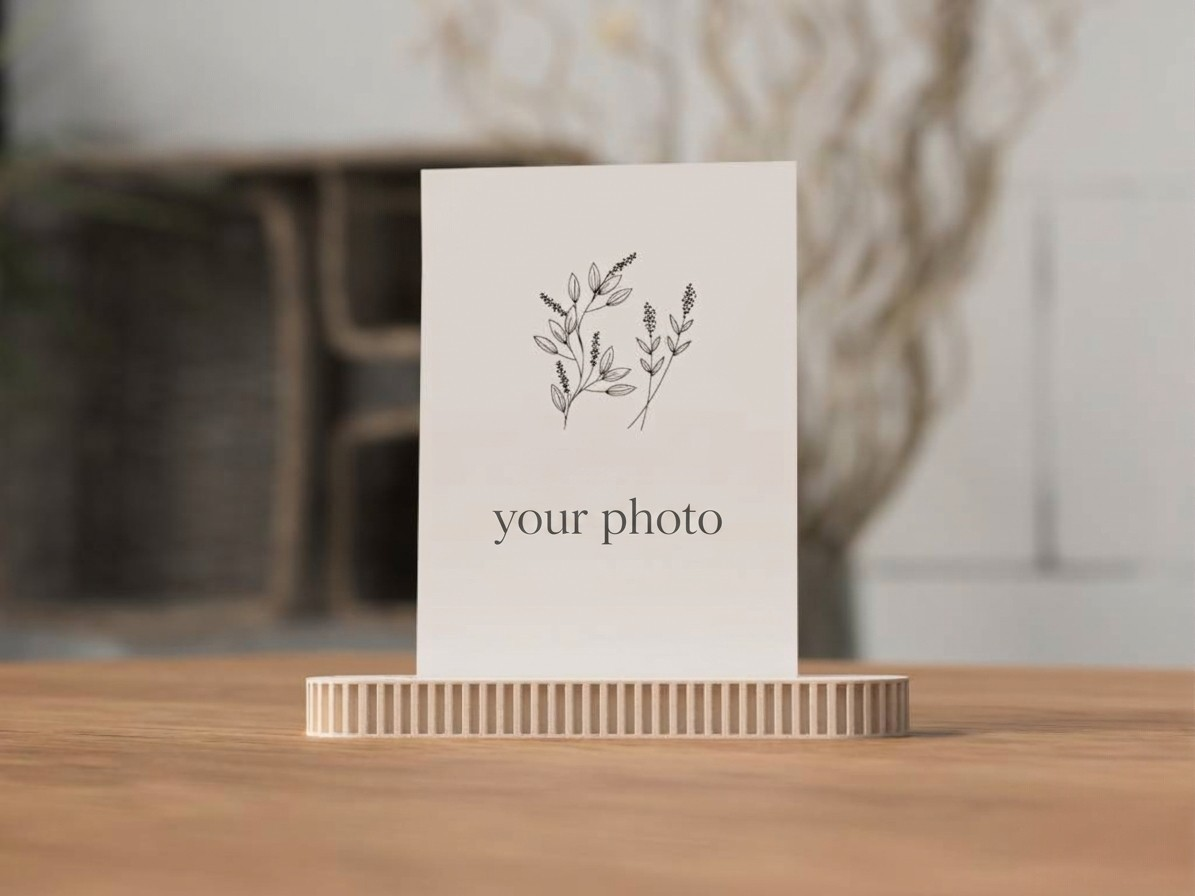 Photo / Card Holder – Porta Foto e Porta Biglietti da Visita Stampato in 3D