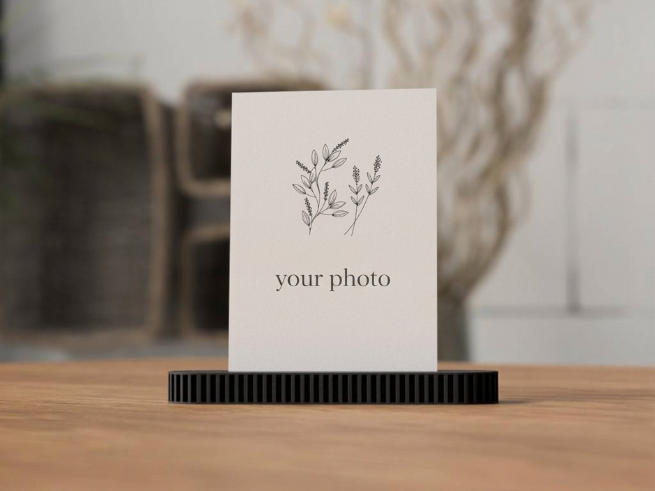 Photo / Card Holder – Porta Foto e Porta Biglietti da Visita Stampato in 3D