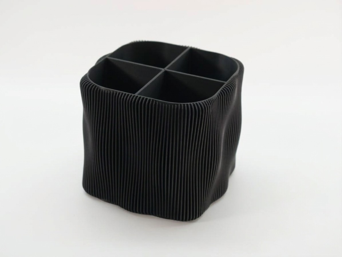 Pori Organizzatore da Scrivania e Casa – Organizer 4 Scomparti dal Design Organico
