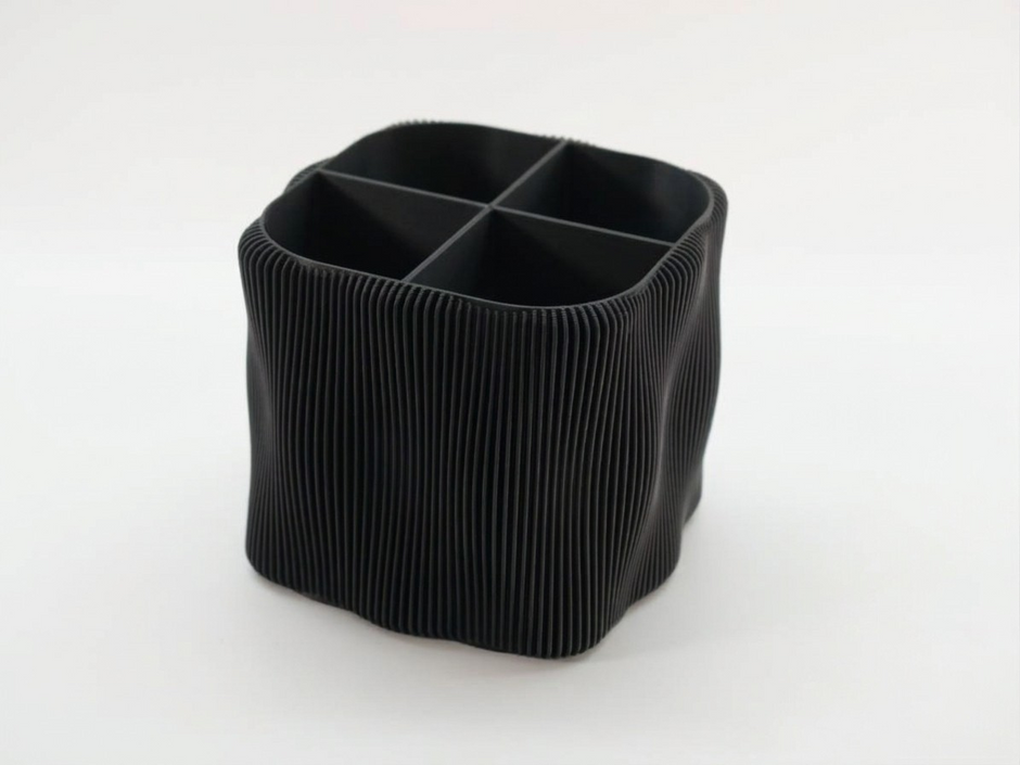Pori Organizzatore da Scrivania e Casa – Organizer 4 Scomparti dal Design Organico