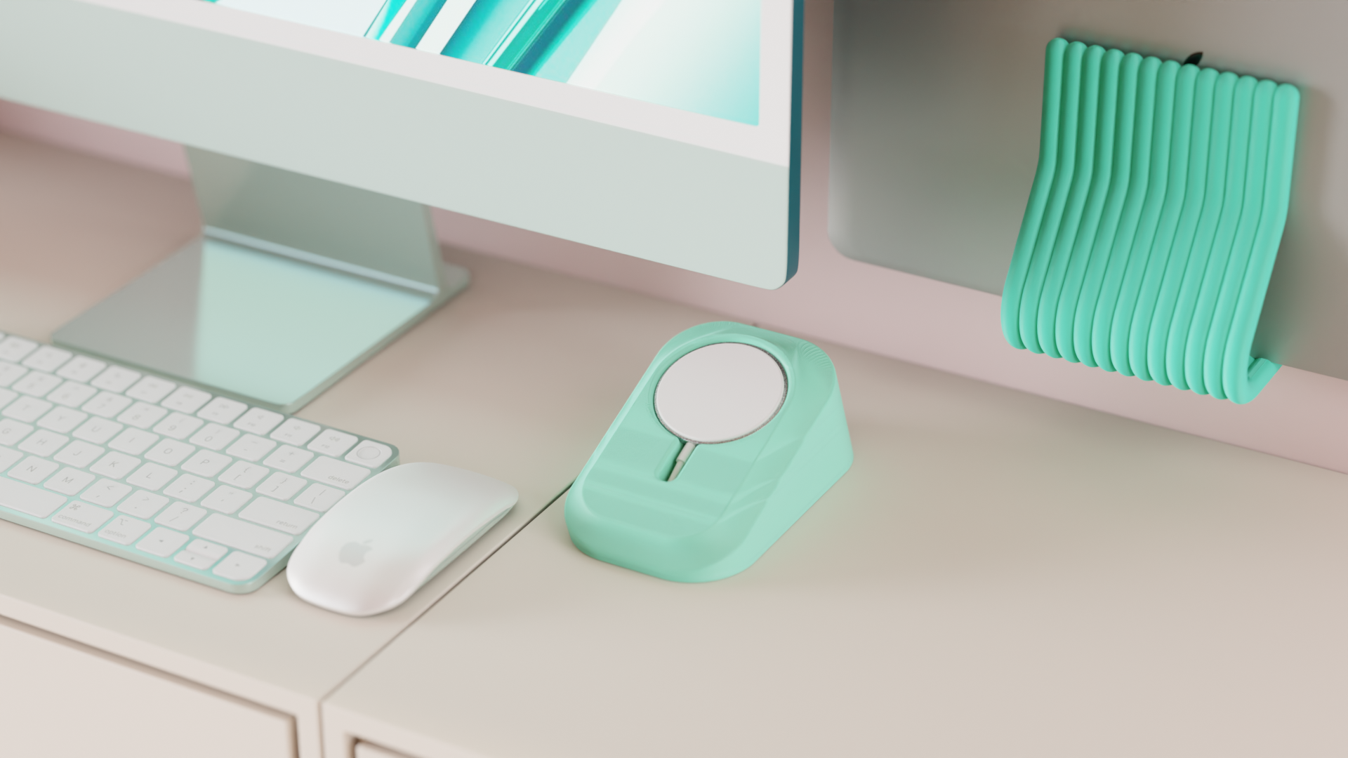 Supporto da scrivania magnetico per smartphone – Design moderno