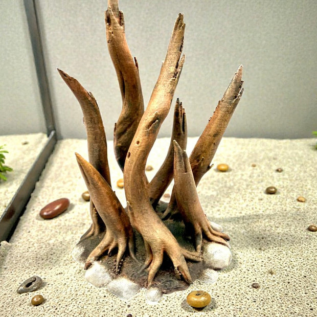 Radici Naturali per Terrario – Rifugio 3D Decorativo per Rettili e Anfibi