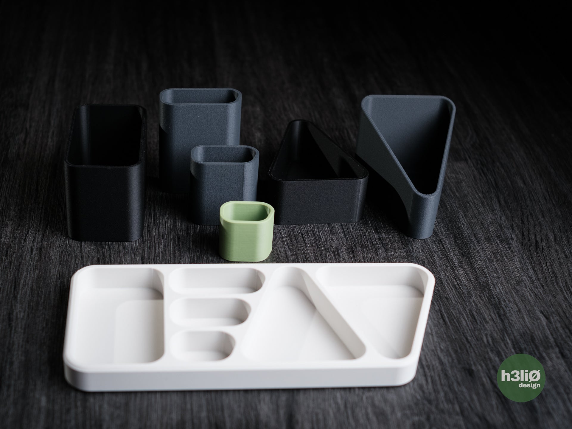 Organizer da scrivania Prism – Design moderno