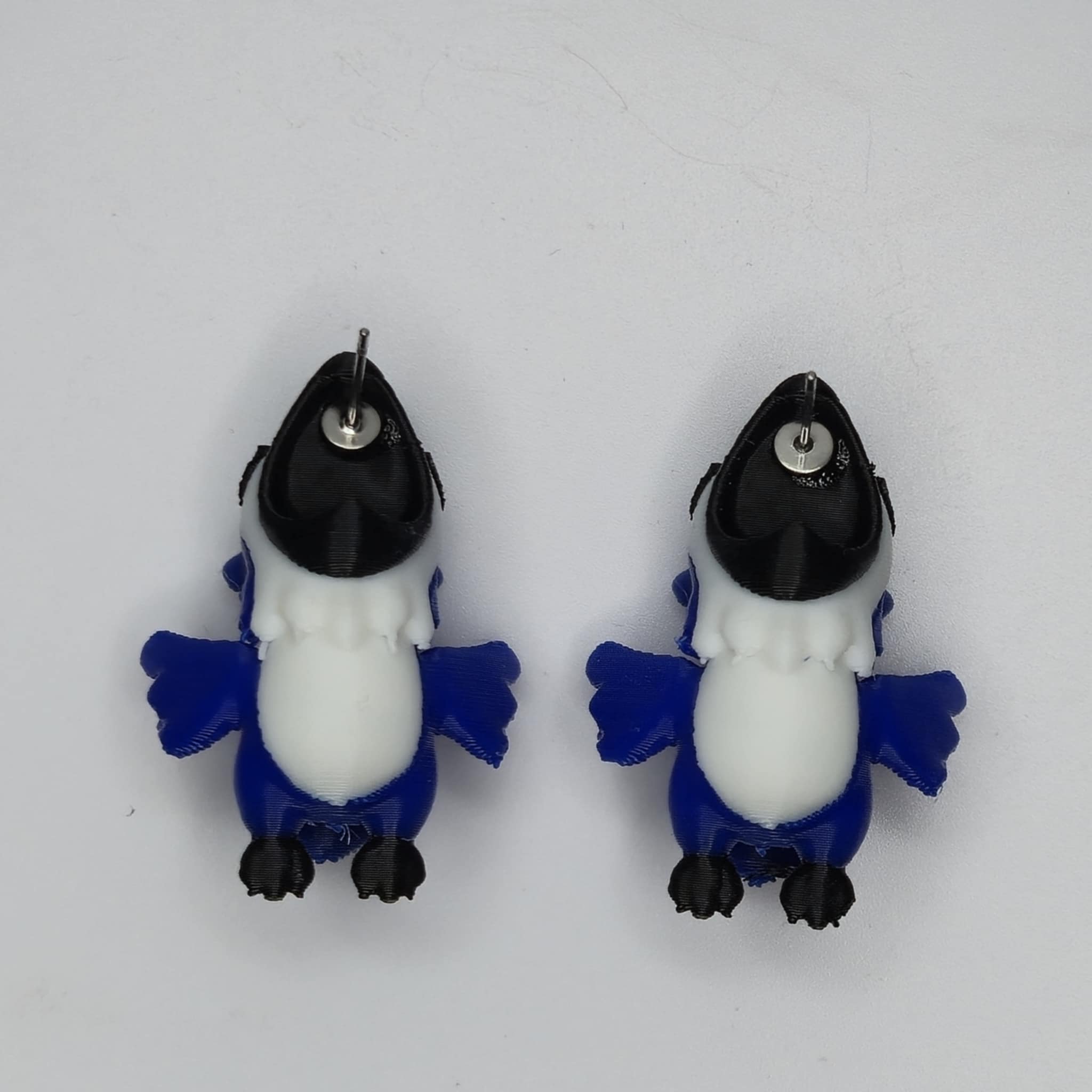 Orecchini Ghiandaia Azzurra – Stile e Natura in un solo accessorio!