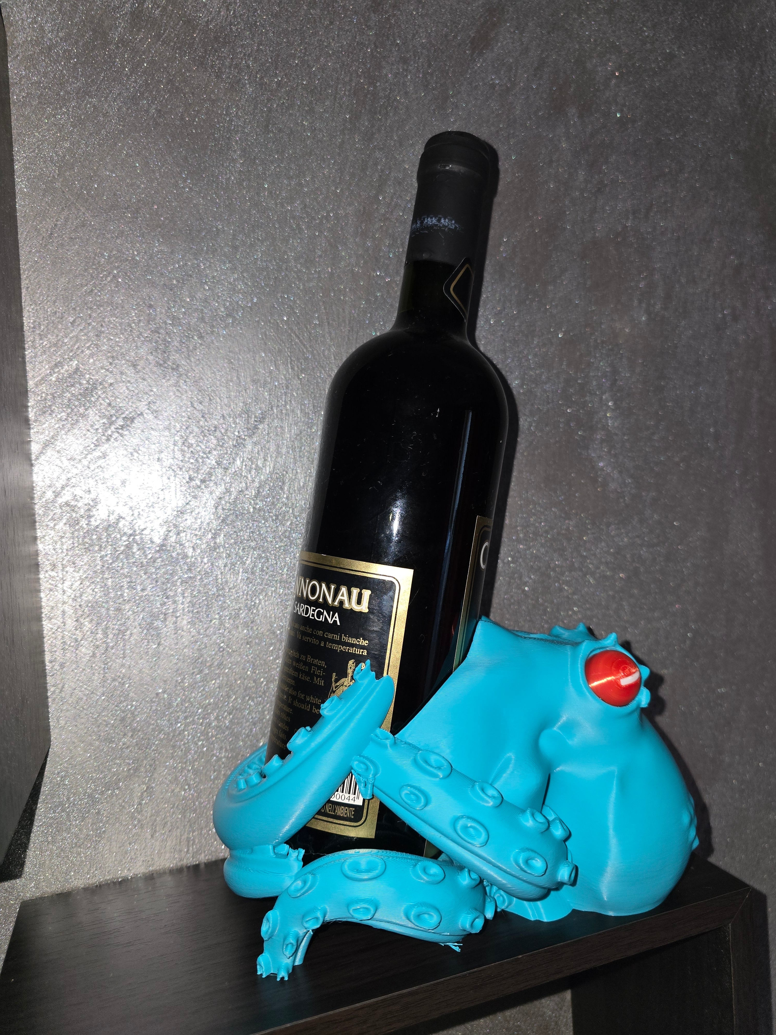 Porta Bottiglia Polpo – Stampa 3D Artigianale