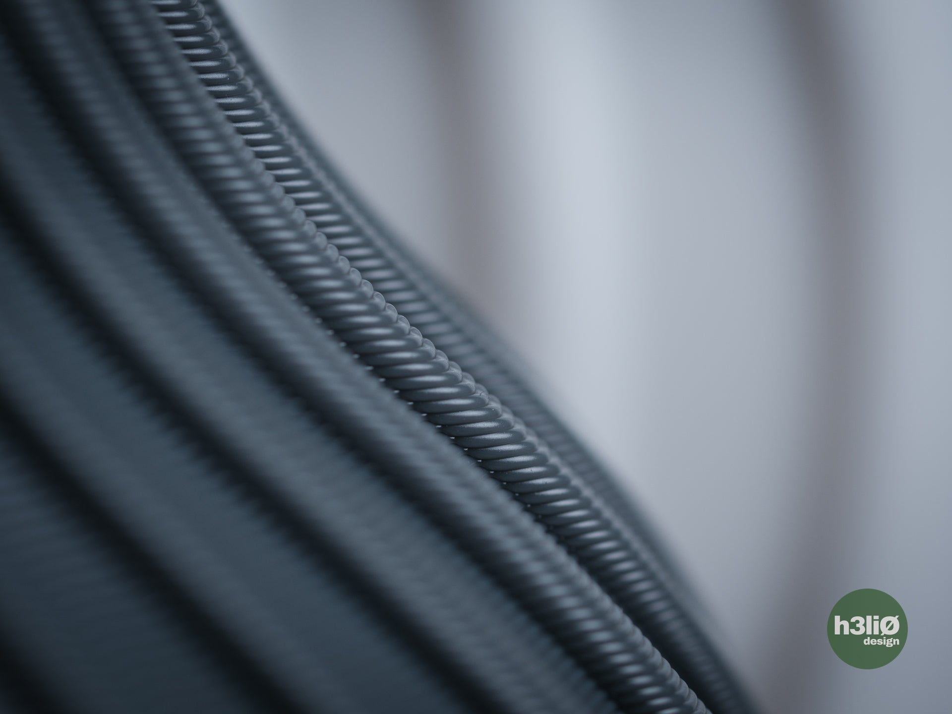 Vaso decorativo design moderno grigio antracite