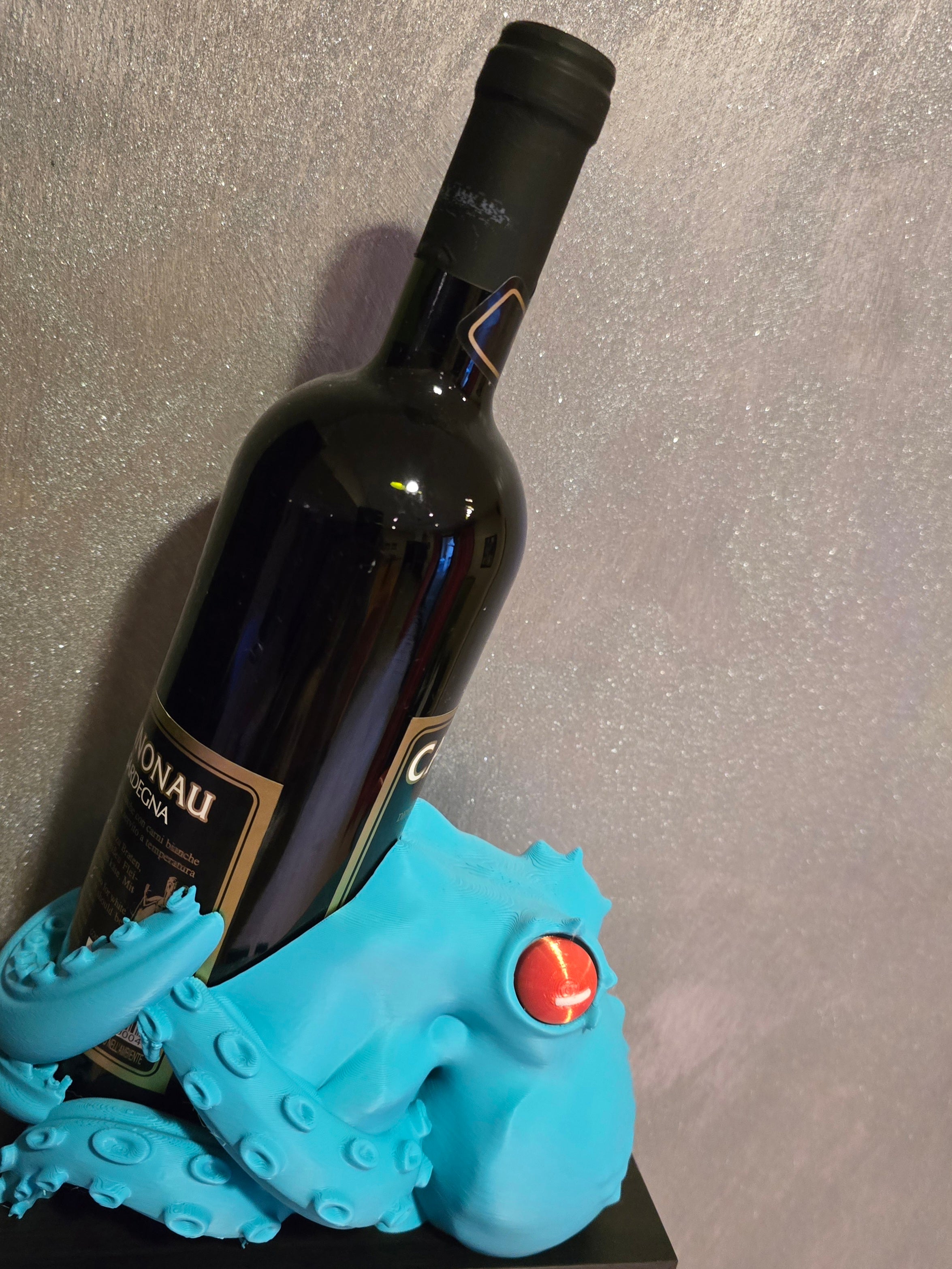 Porta Bottiglia Polpo – Stampa 3D Artigianale