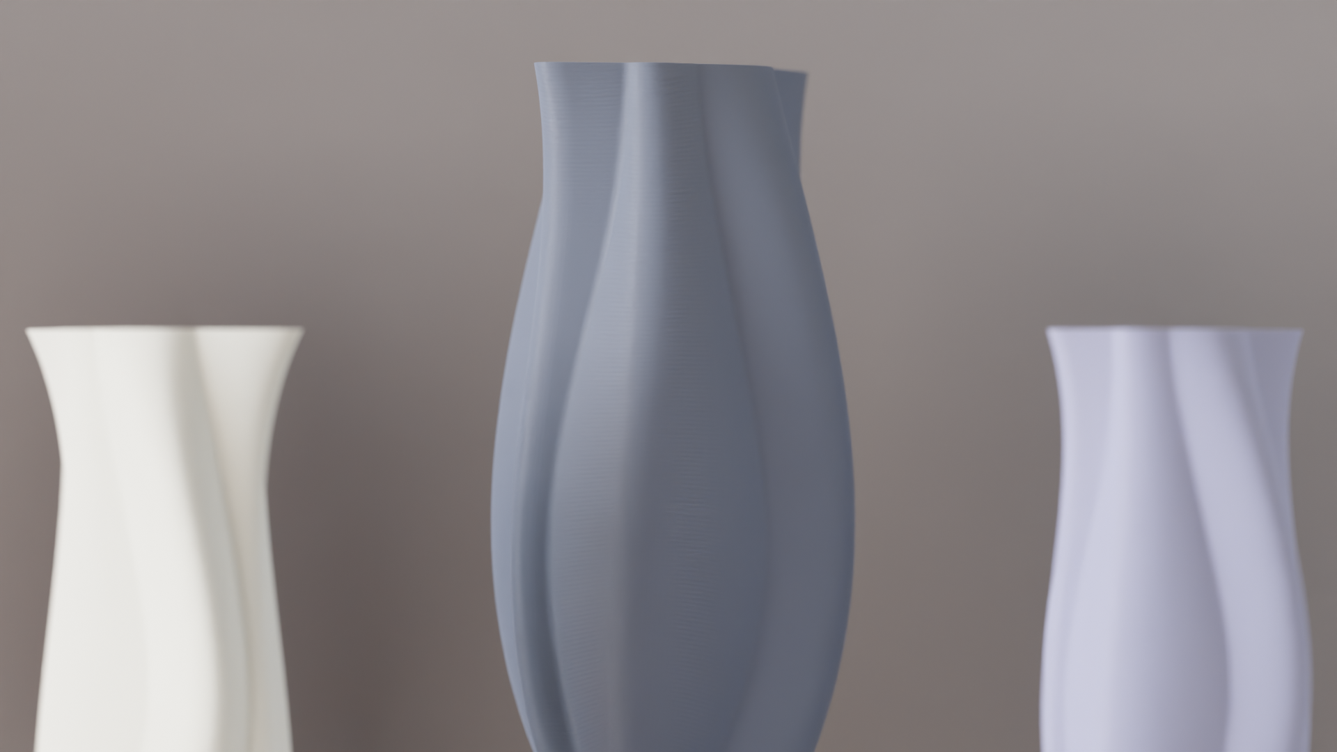 Vaso decorativo 3D – Design minimal