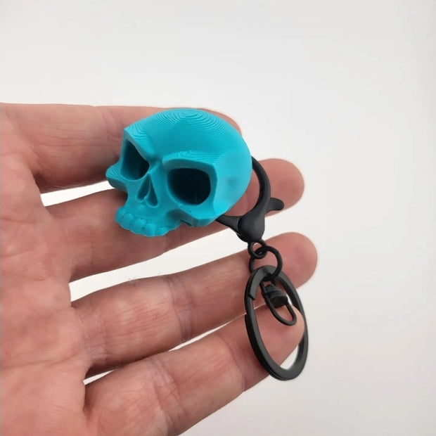 Portachiavi Teschio in Stampa 3D - Gadget Fantasy / Accessorio Originale