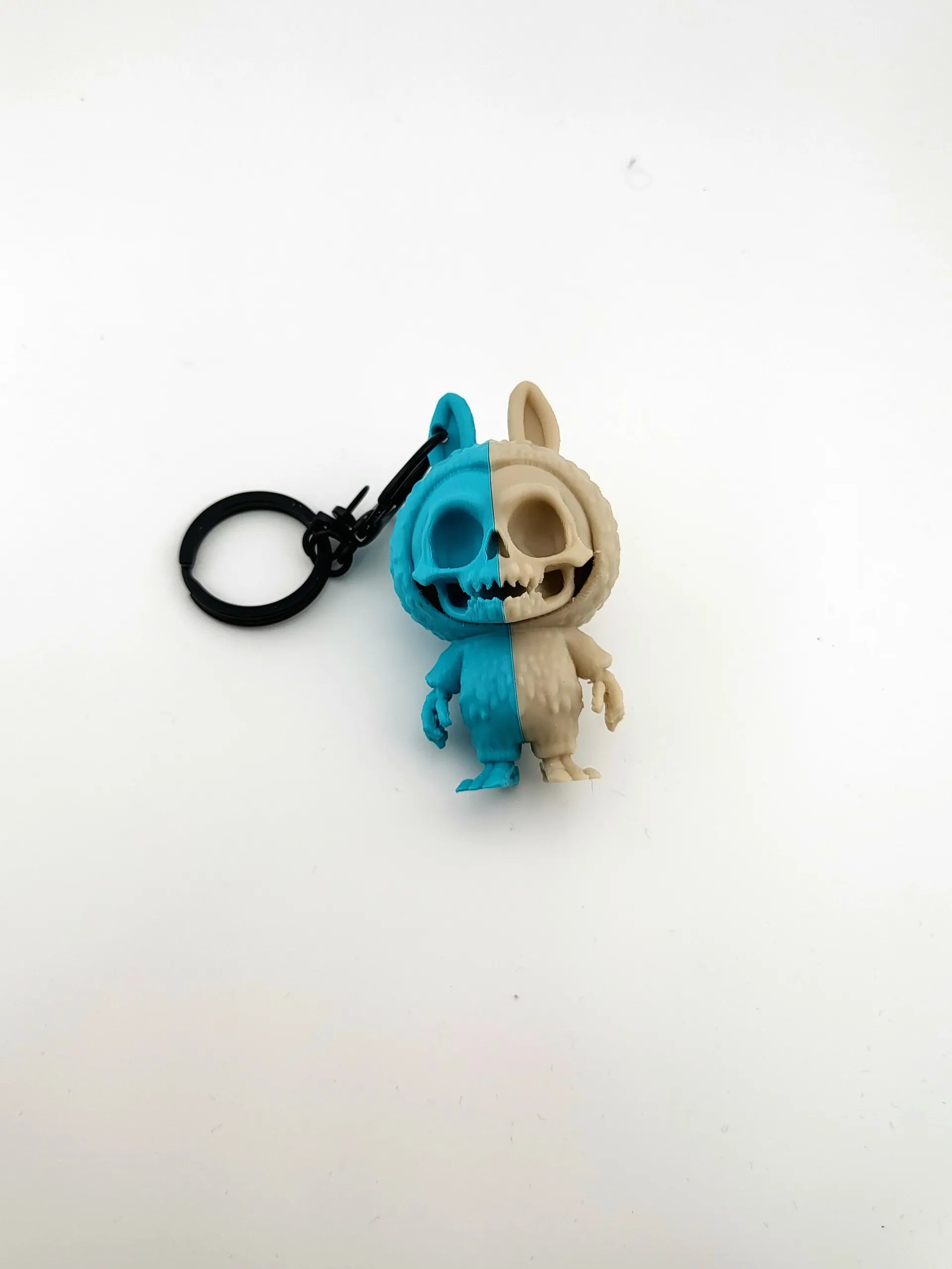 Portachiavi labubu Half & Half – Cute & Creepy