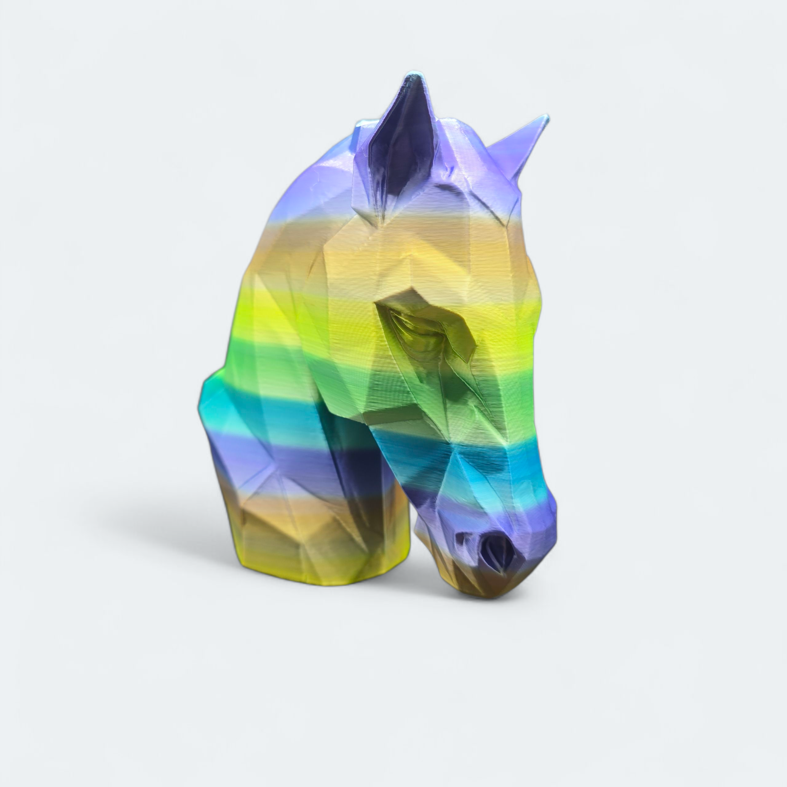 Statua cavallo Geometrico – Scultura Moderna in PLA