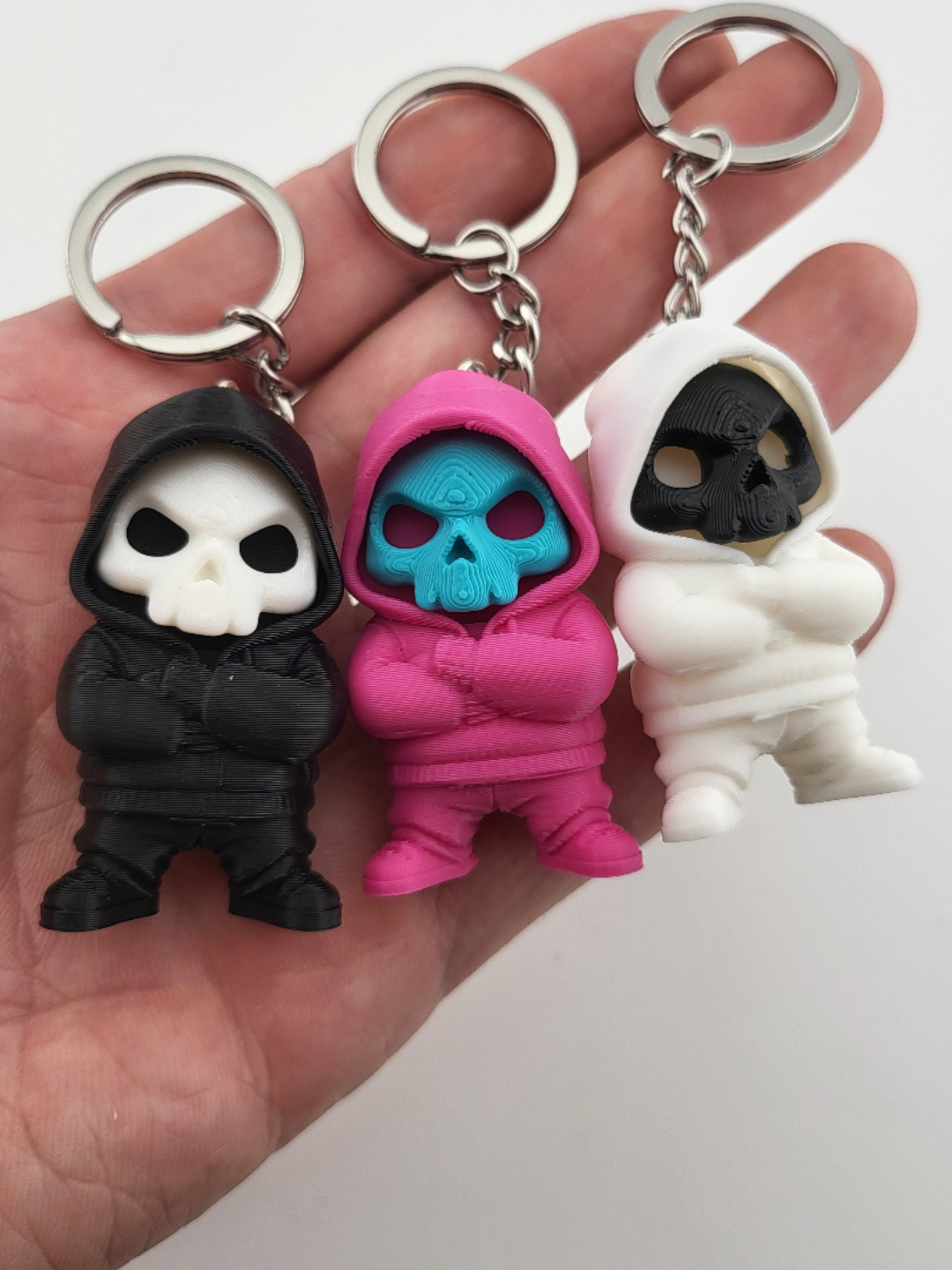 Portachiavi skull Urbano! 3D