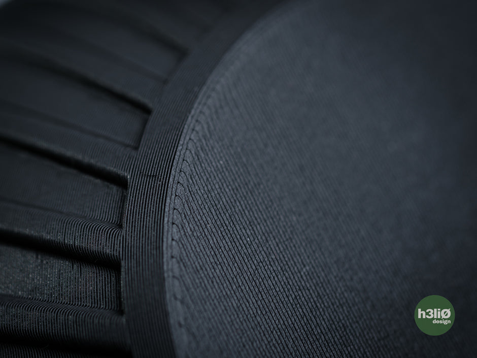 Vaso decorativo design moderno grigio antracite