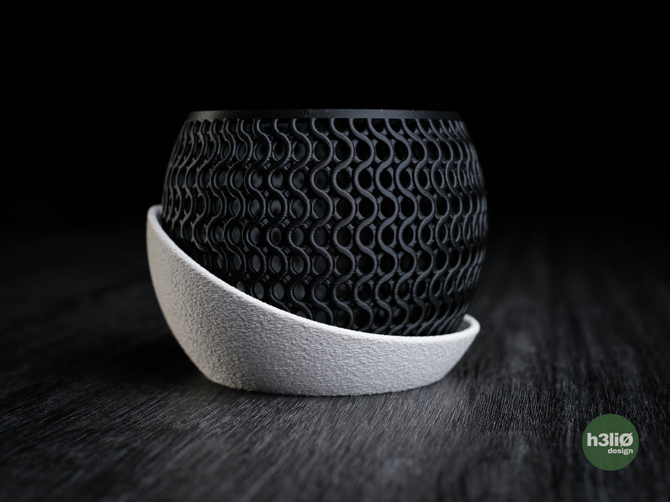 Vaso per orchidee design moderno in stampa 3D – Echo Orchid Planter