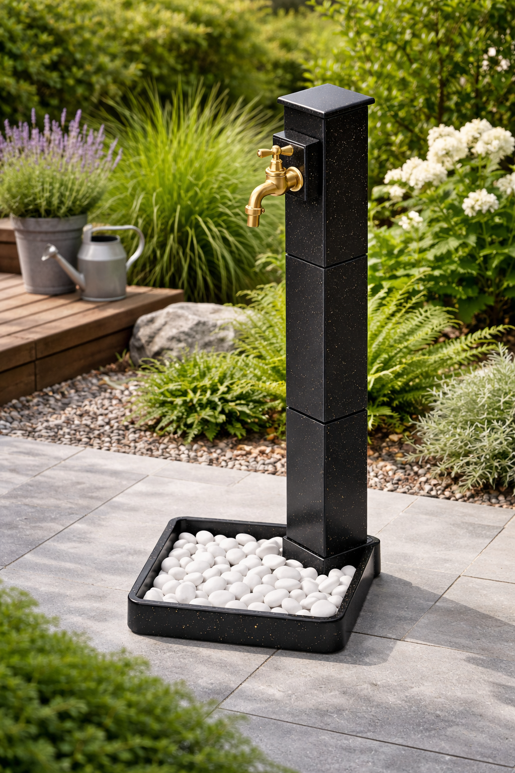Fontana Angolare da Giardino – Stampa 3D in ASA Navale