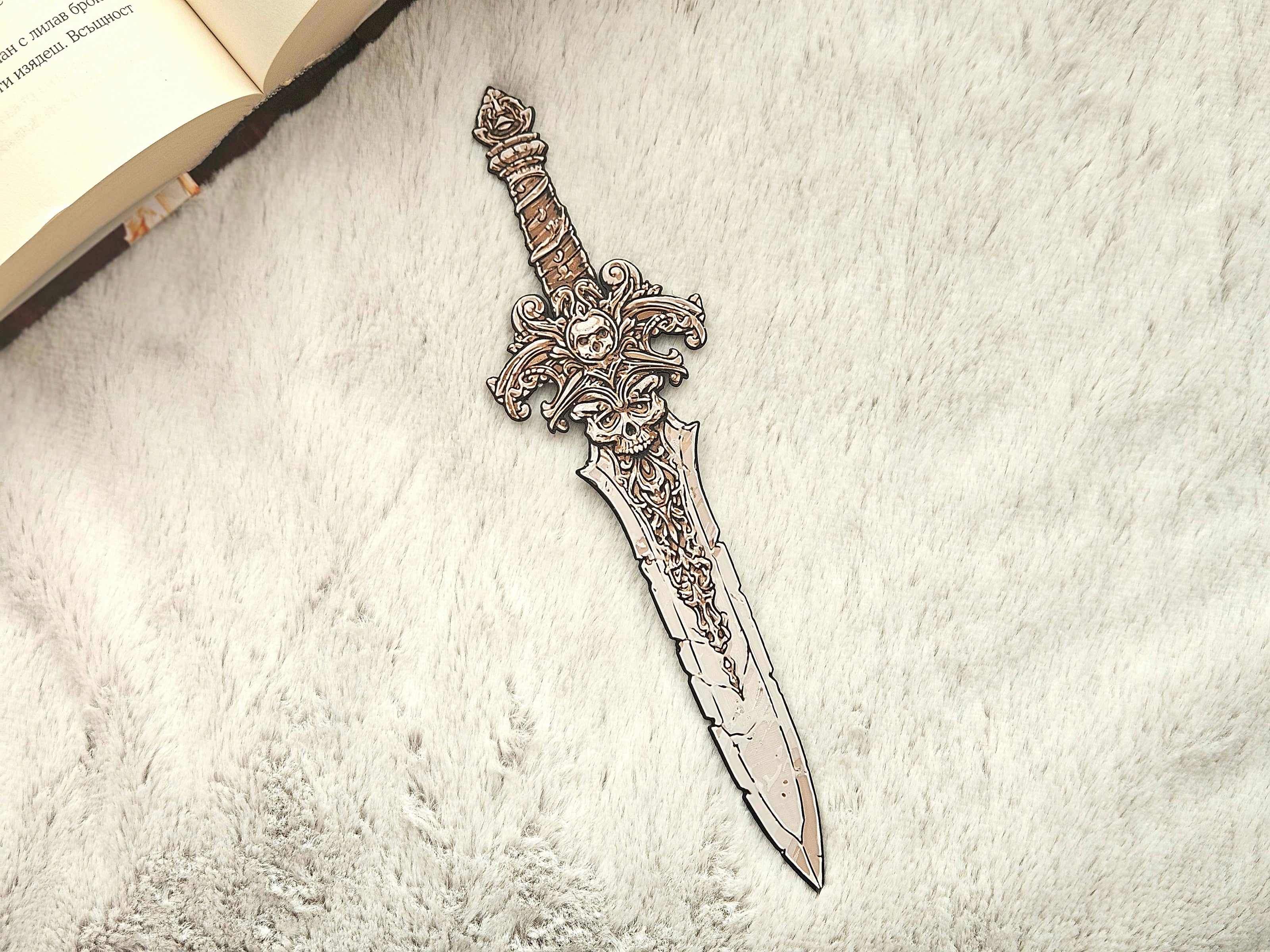 Skullthorn Blade - segnalibro gotico