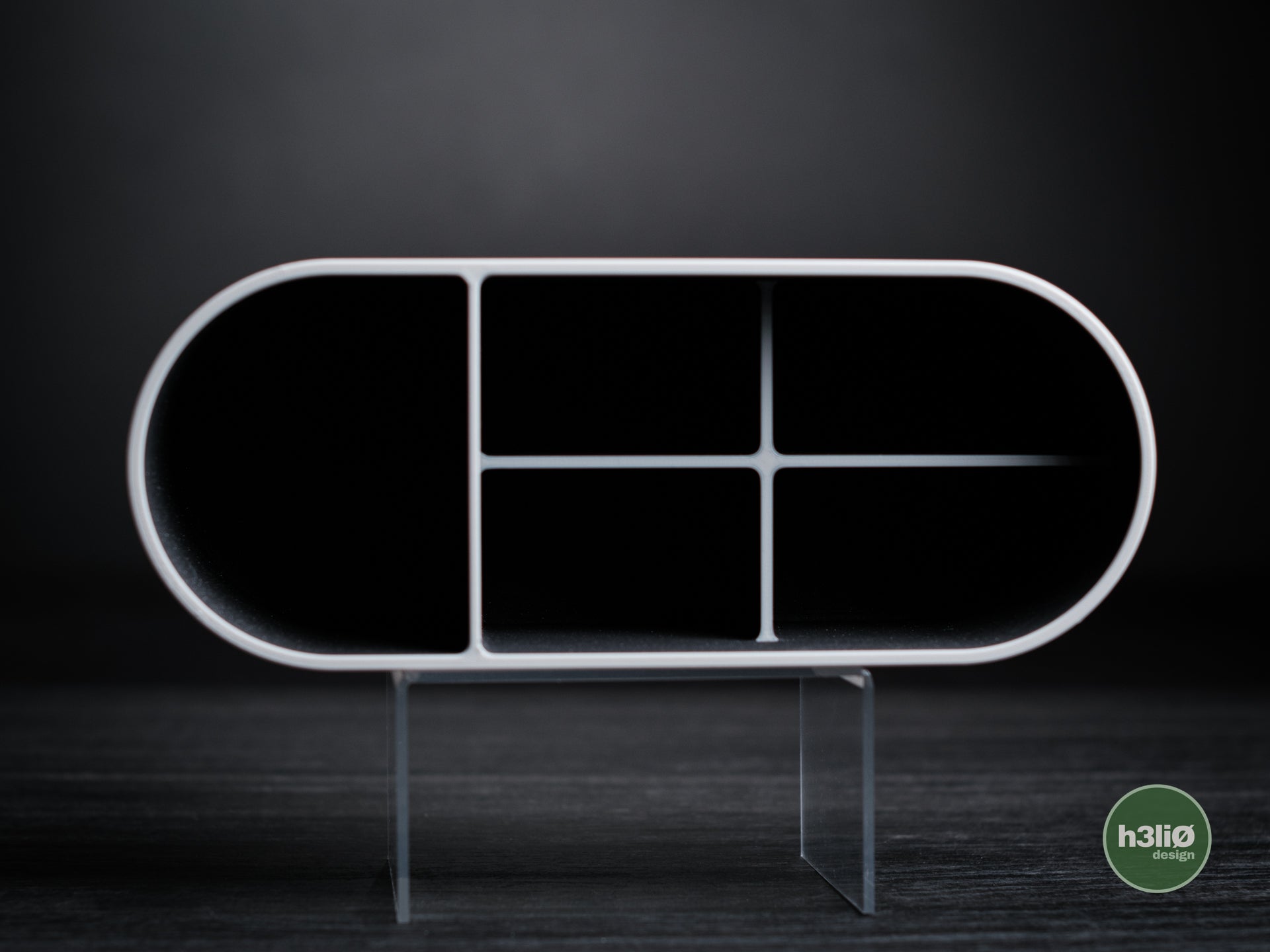 Organizer da scrivania moderno 3D – 4 scomparti (