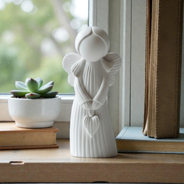 Angelo decorativo minimalista