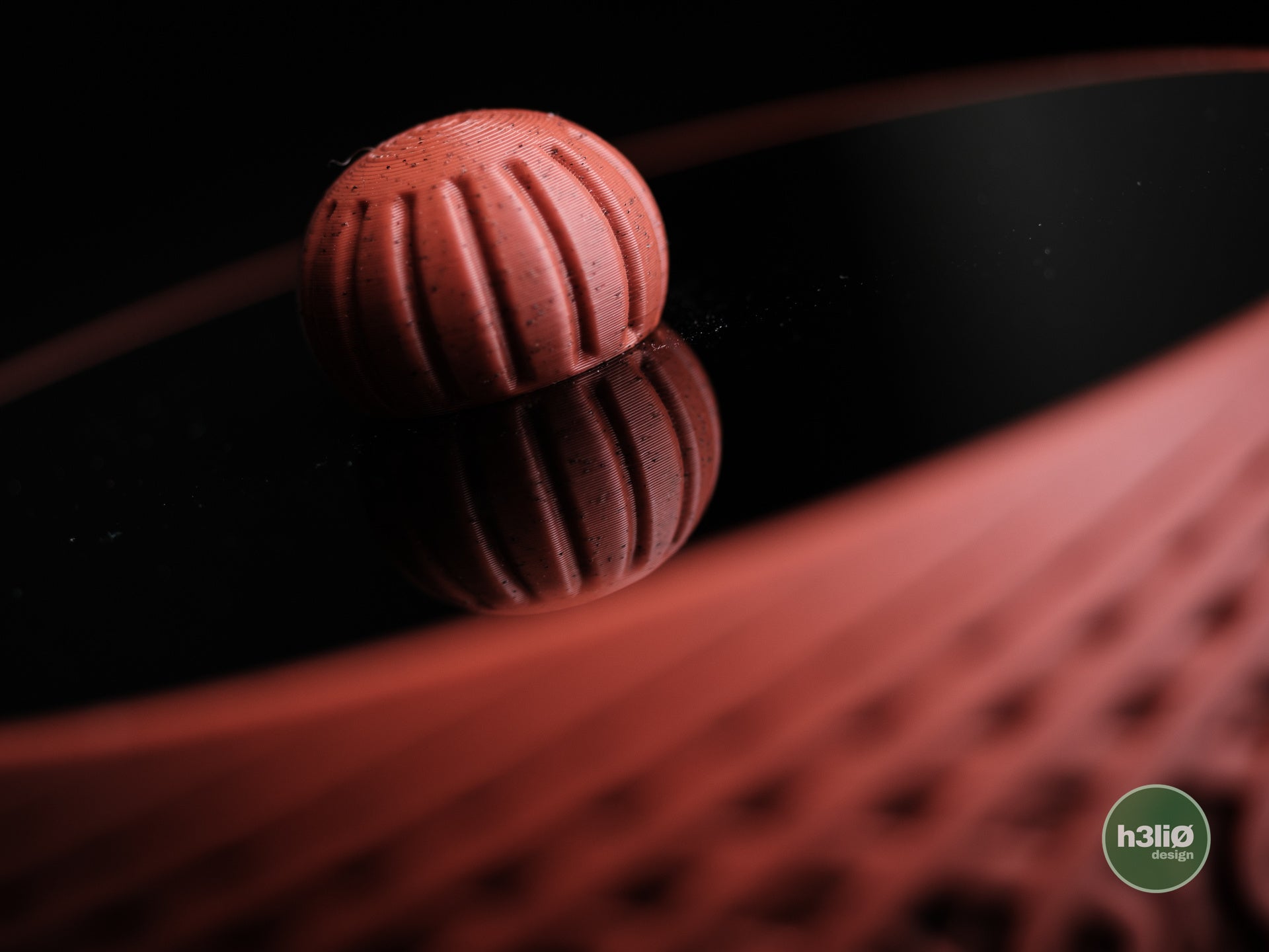 Biscottiera design intrecciato – Stampa 3D doppio colore (Ø 168 mm)