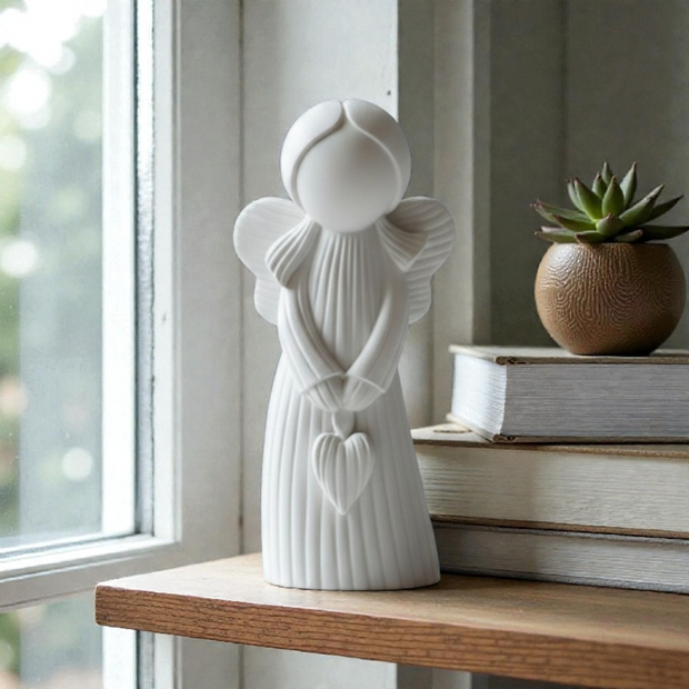 Angelo decorativo minimalista