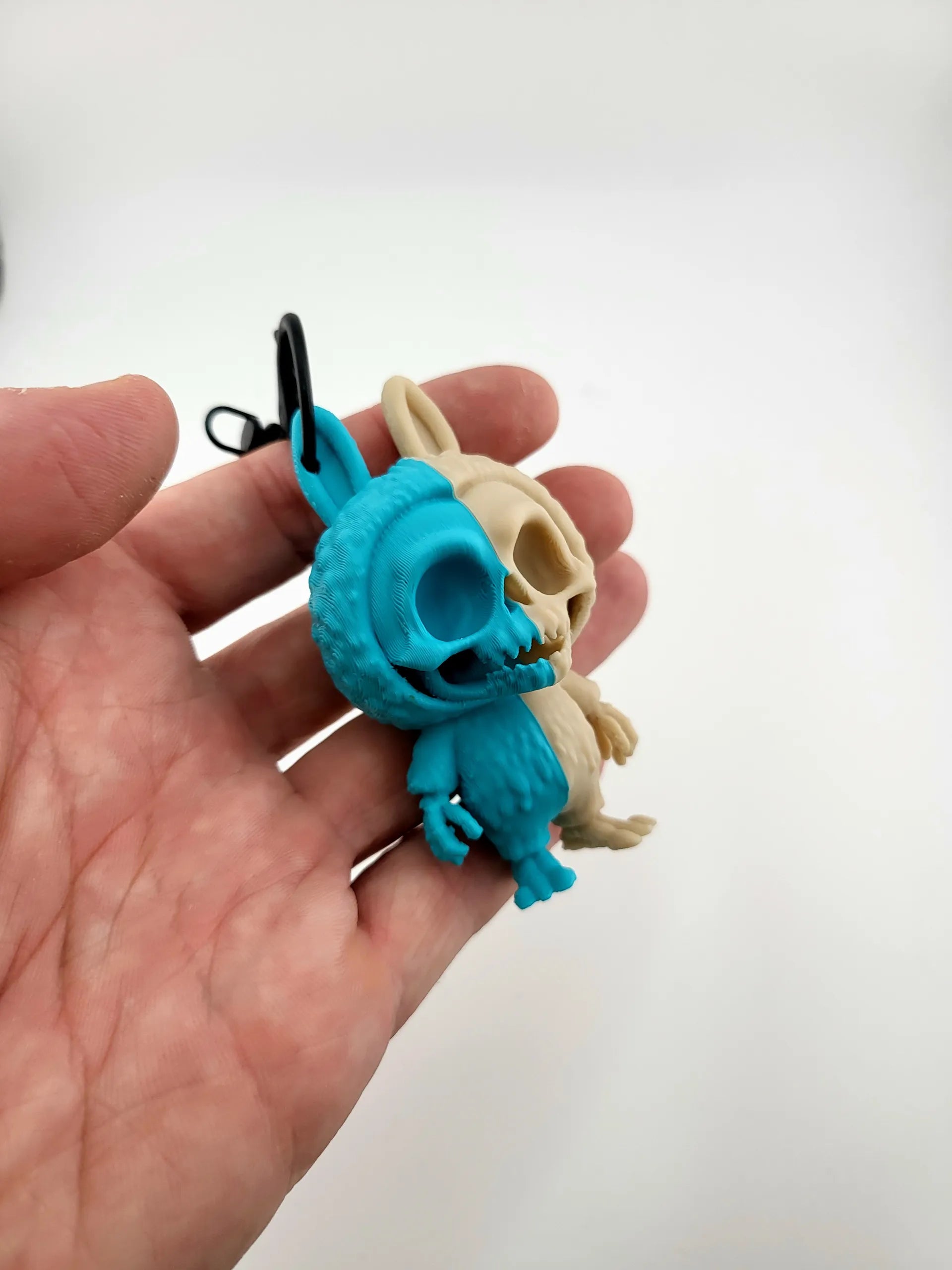 Portachiavi labubu Half & Half – Cute & Creepy